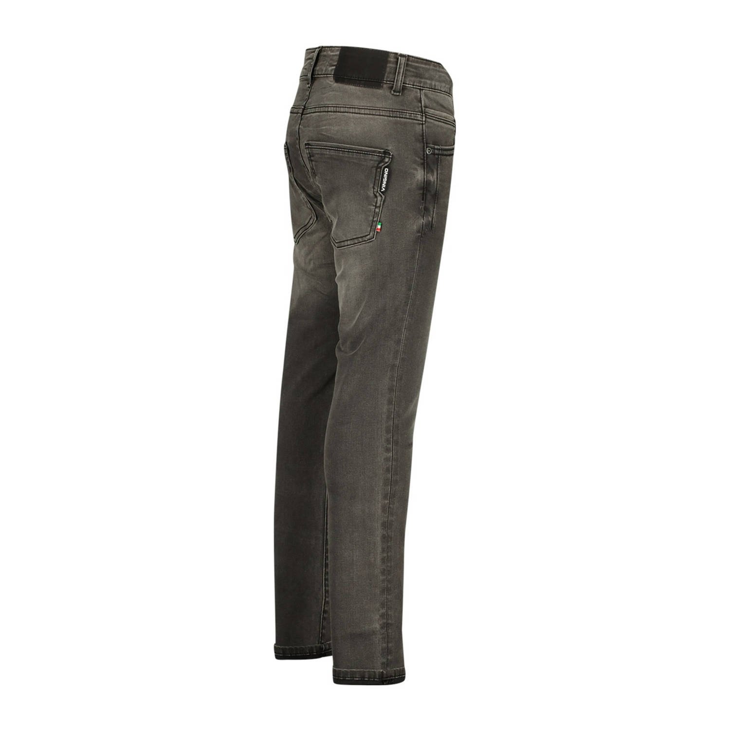 Vingino slim fit jeans Giovanni dark grey vintage