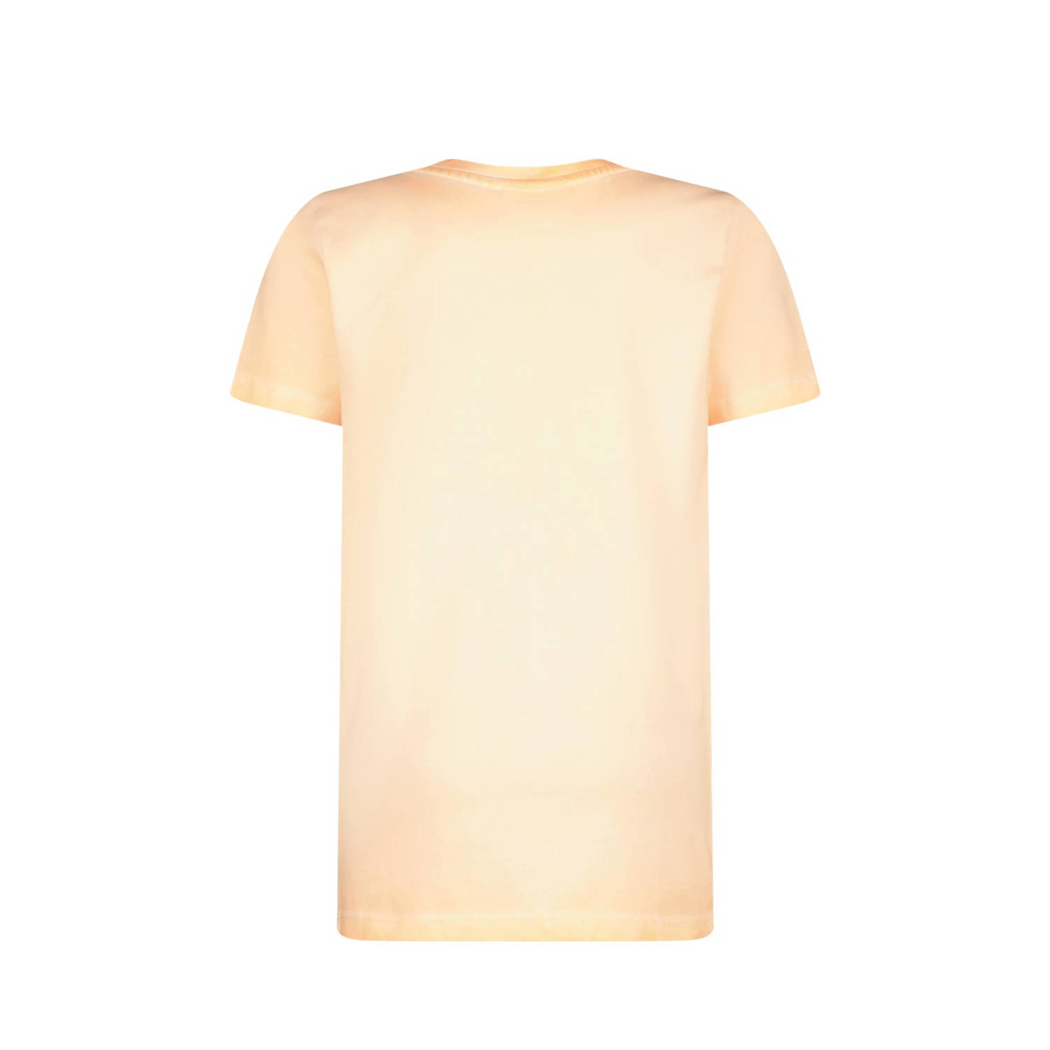 Vingino T-shirt met tekst licht oranje