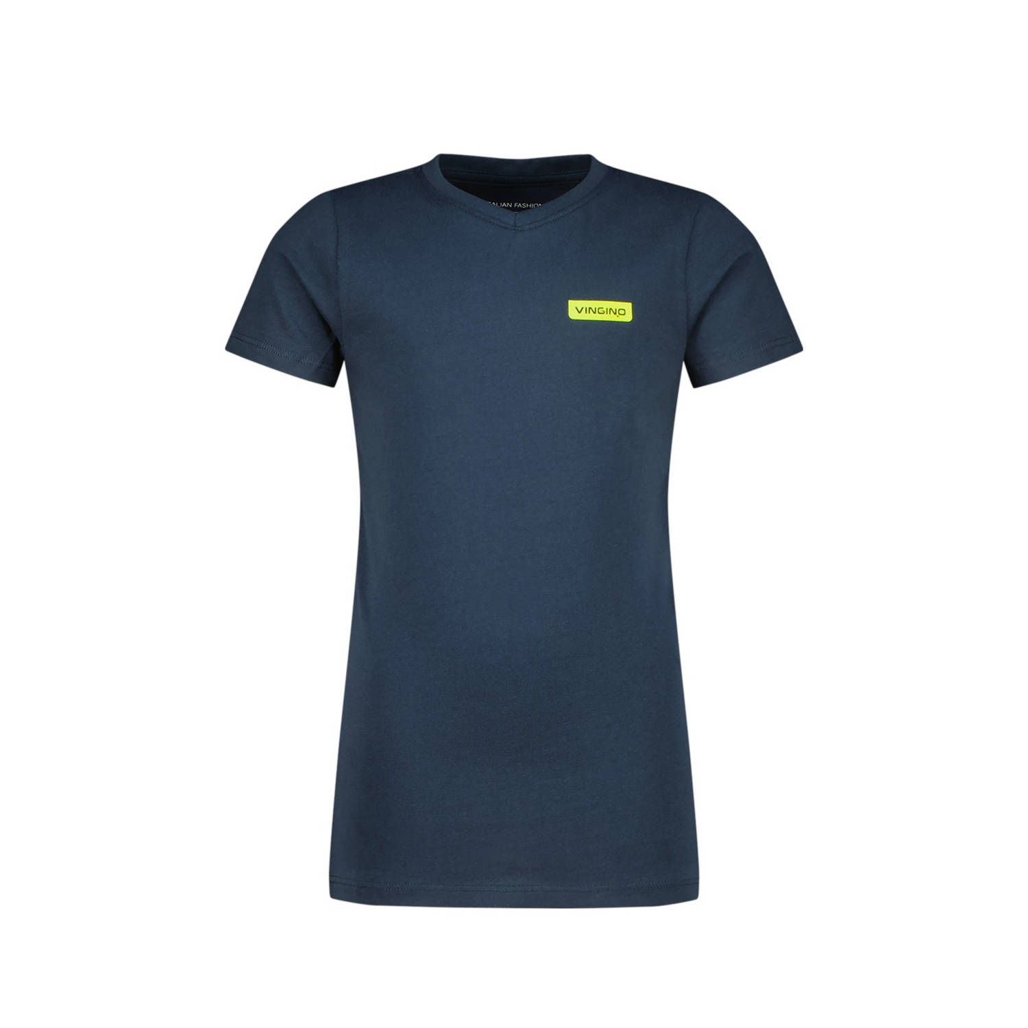 Vingino T-shirt set van 2 mintgroen donkerblauw