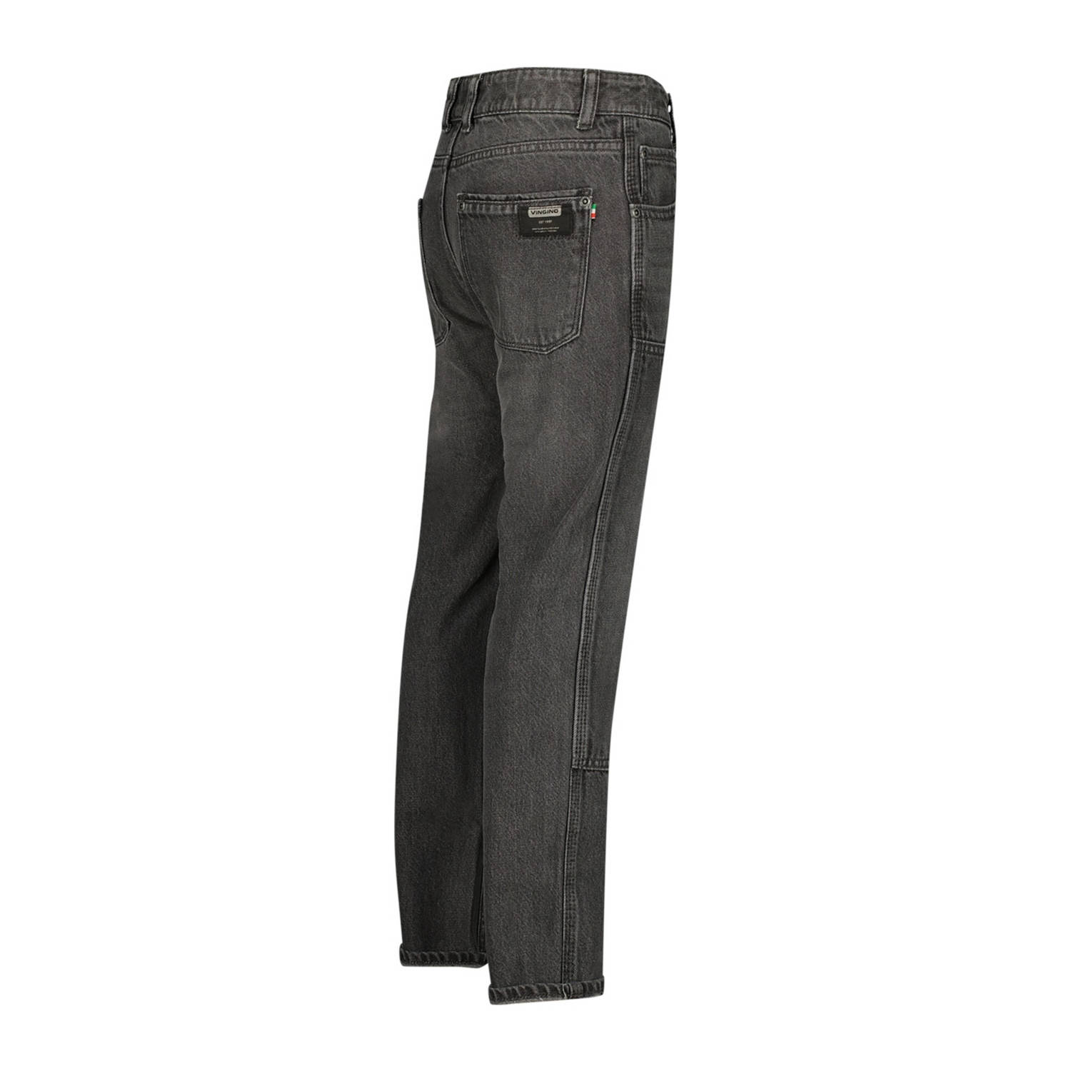 Vingino regular fit jeans dark grey vintage
