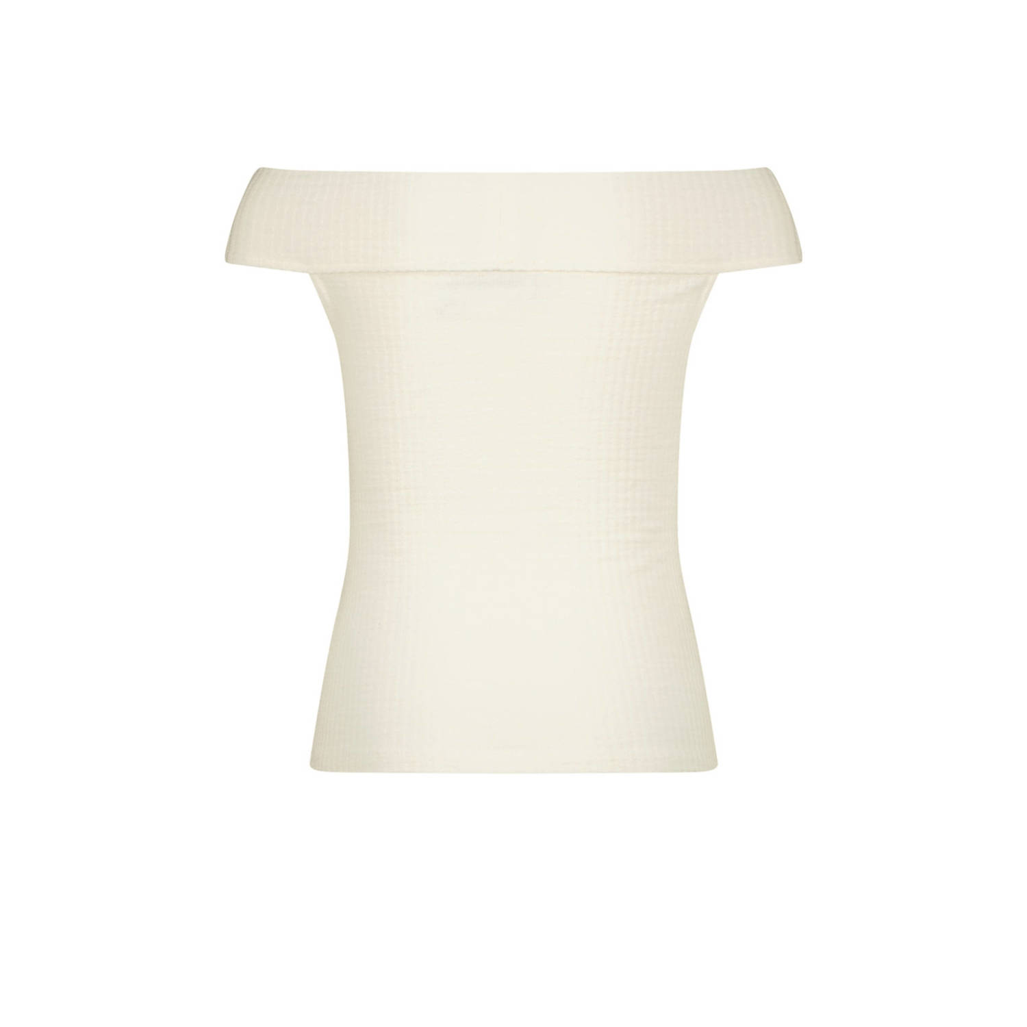 Vingino off shoulder top wit