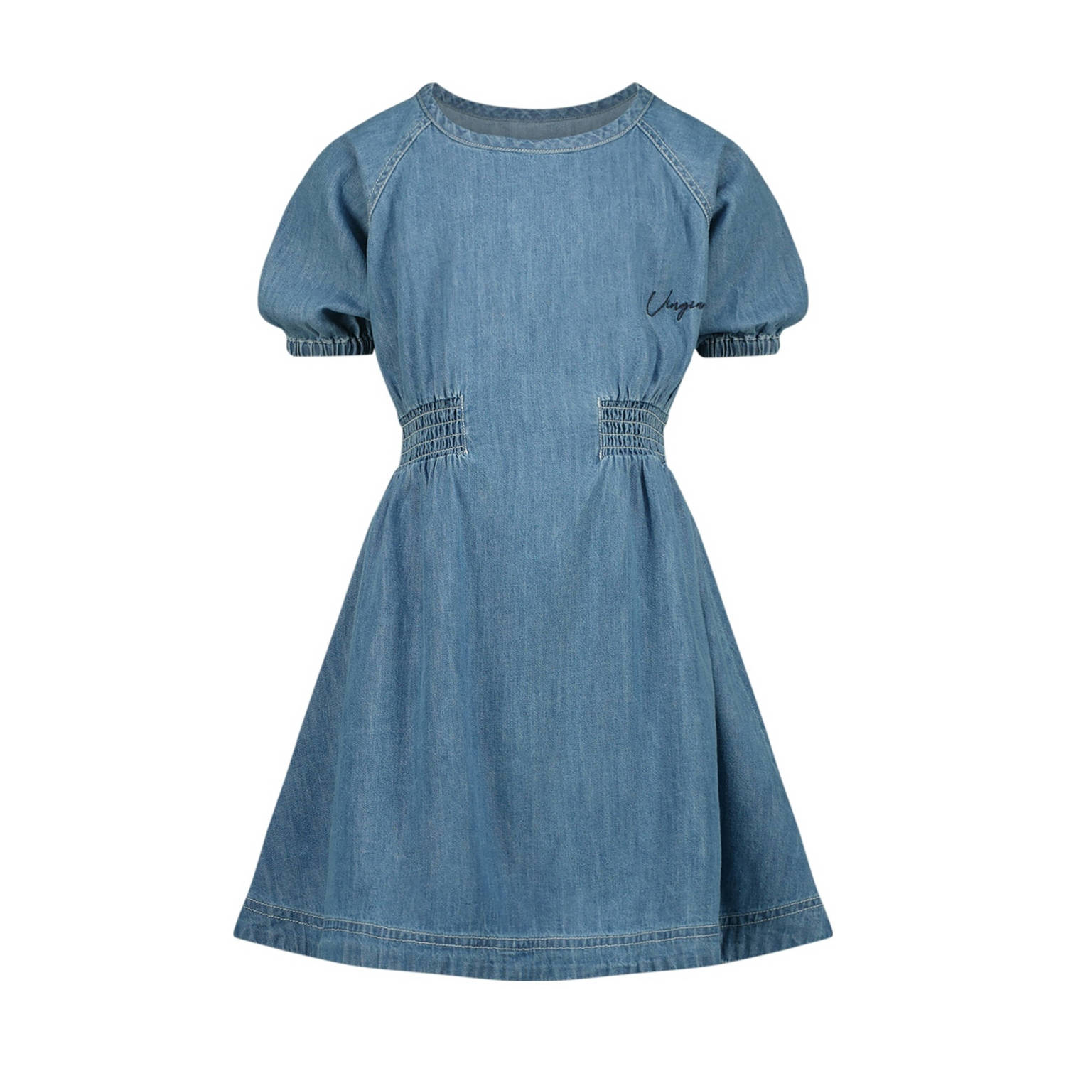 Vingino spijkerjurk mid blue wash