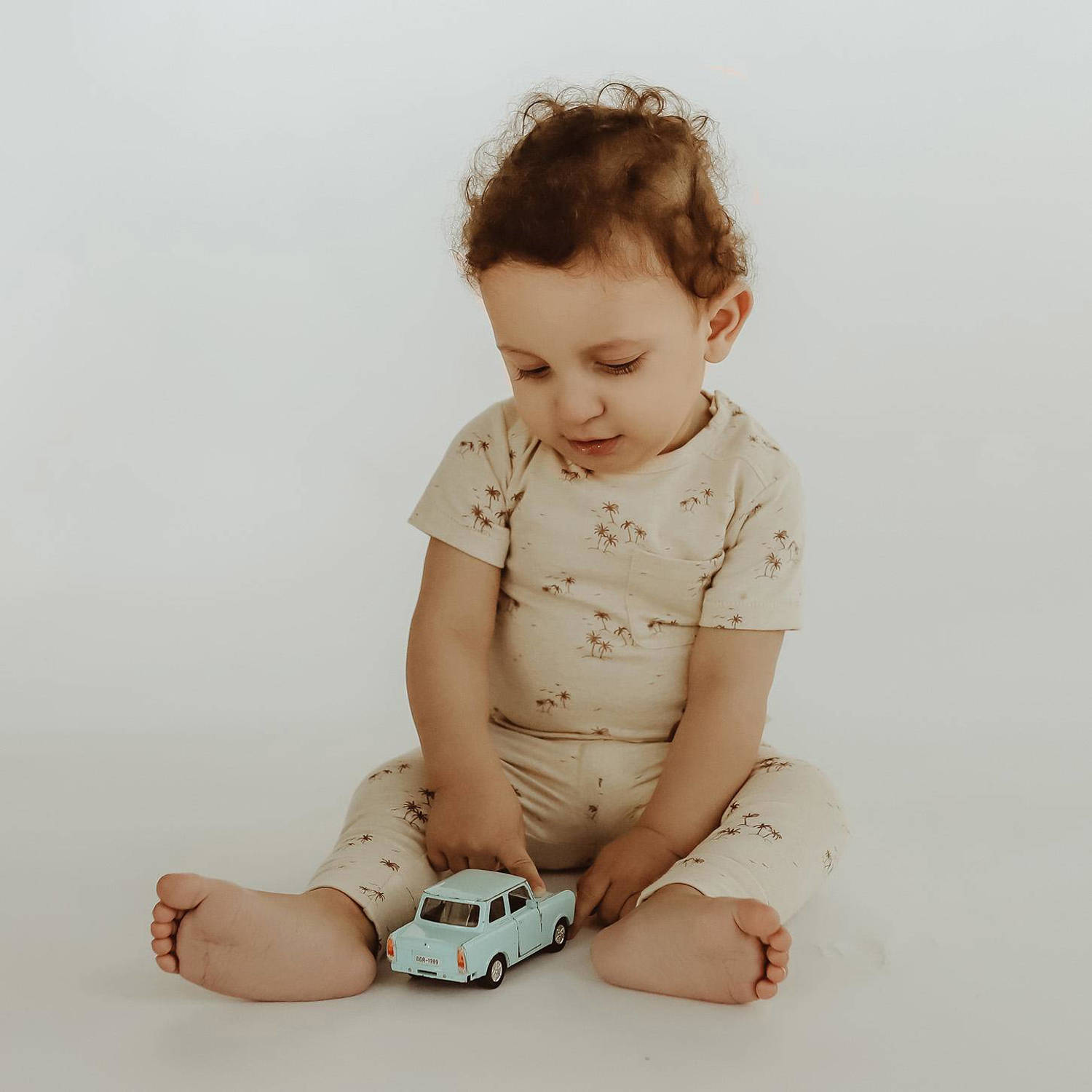 Your Wishes baby T-shirt Paulo met all over print offwhite