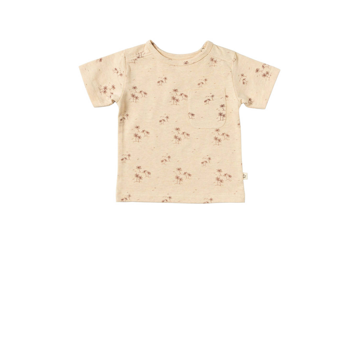 Your Wishes baby T-shirt Paulo met all over print offwhite