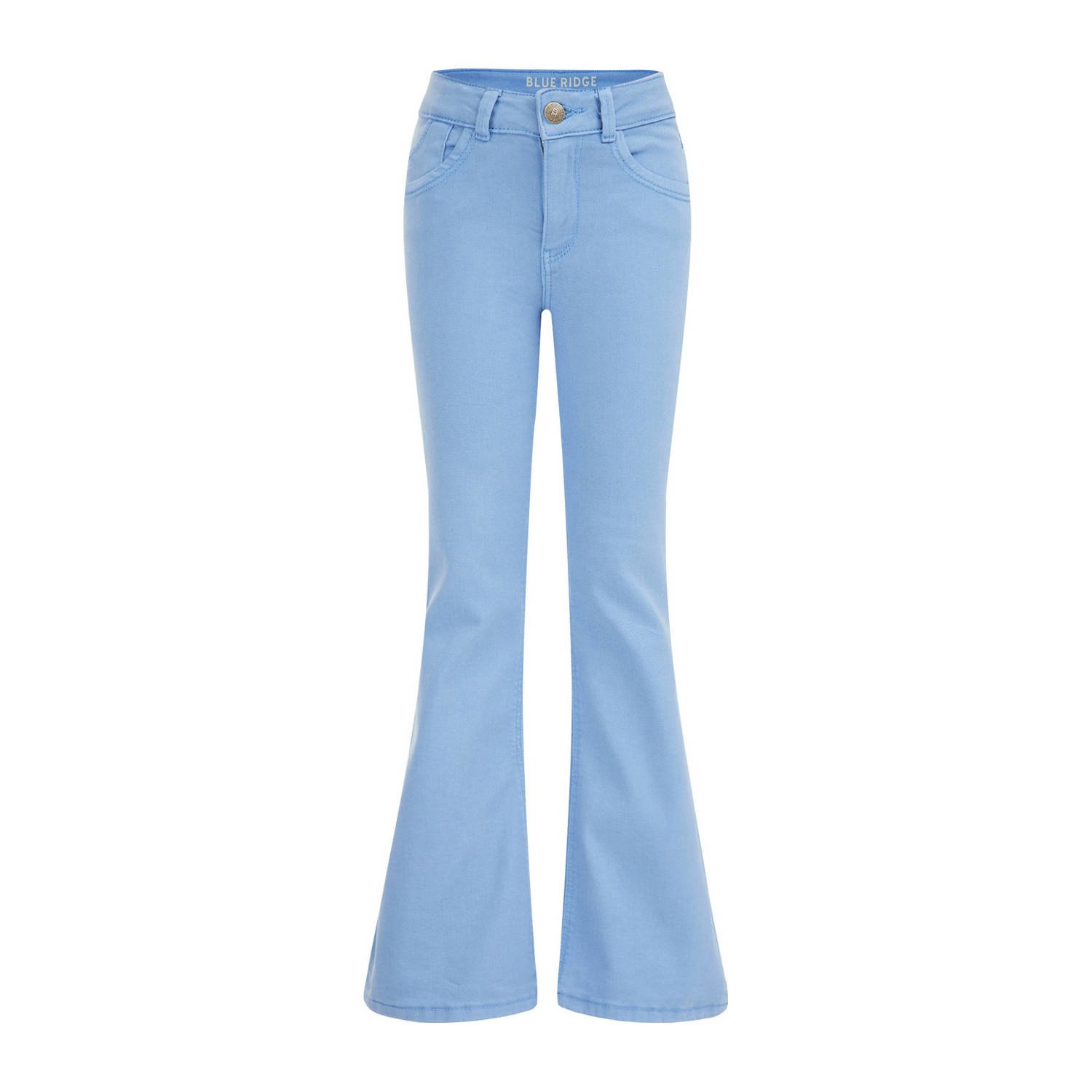 WE Fashion Blue Ridge flared jeans HW Farah nautical blue