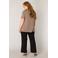 Base Level Curvy top Alba taupe