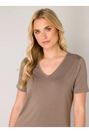 thumbnail: Base Level jersey top taupe
