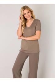 thumbnail: Base Level jersey top taupe