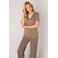 Base Level jersey top taupe