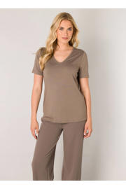 thumbnail: Base Level jersey top taupe