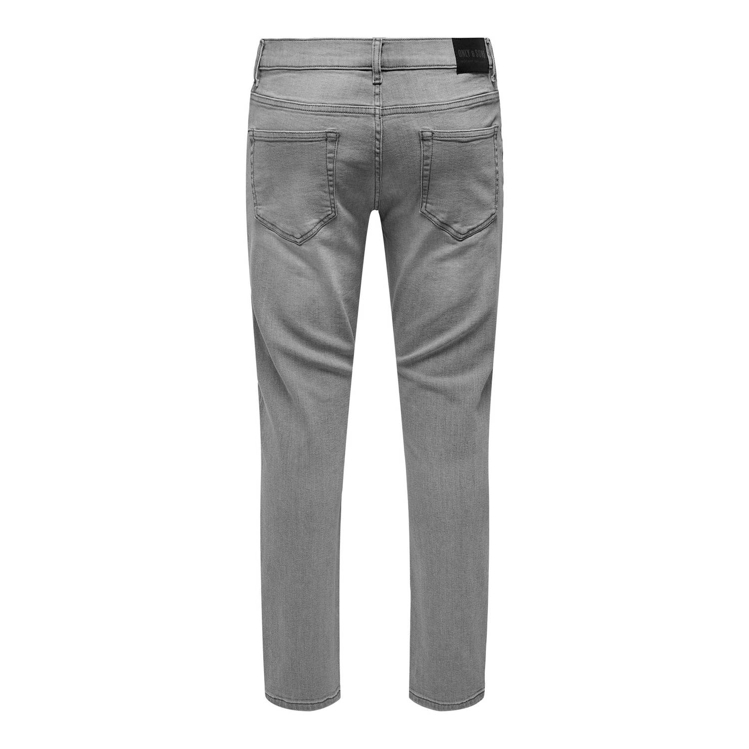 ONLY & SONS slim fit jeans ONSLOOM grijs