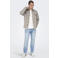 ONLY & SONS regular overshirt lichtkaki
