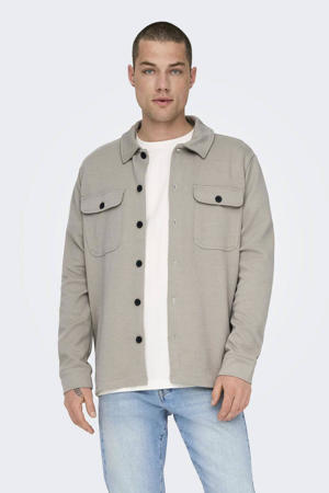 regular fit overshirt ONSNEWKODYL vintage khaki