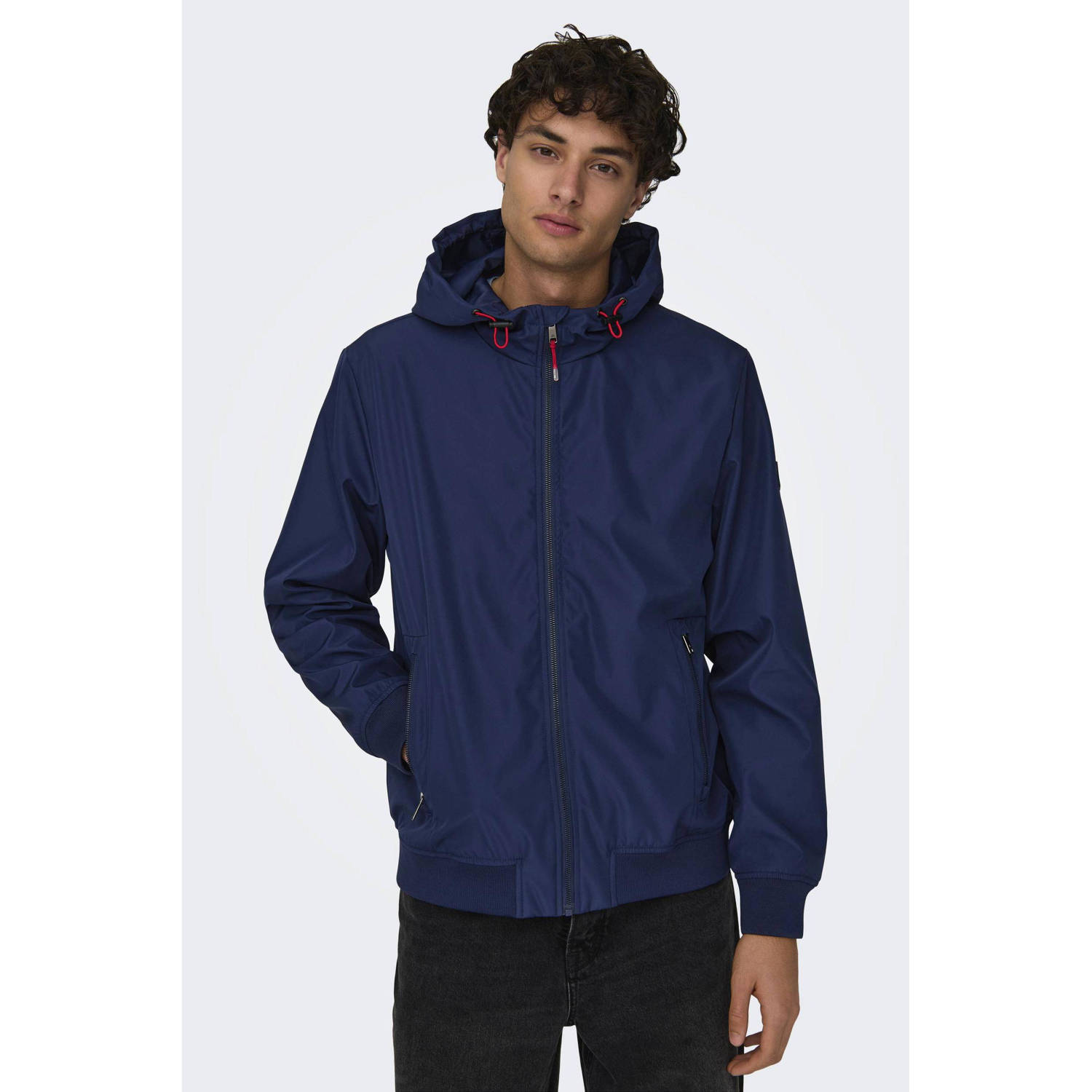 ONLY & SONS jas ONSMAZE donkerblauw