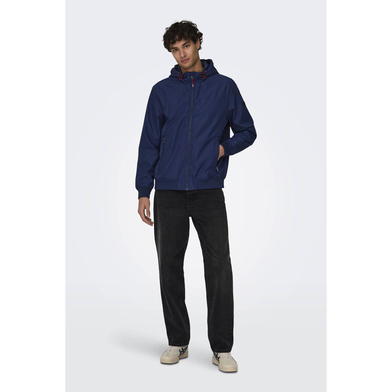 ONLY & SONS jas ONSMAZE donkerblauw