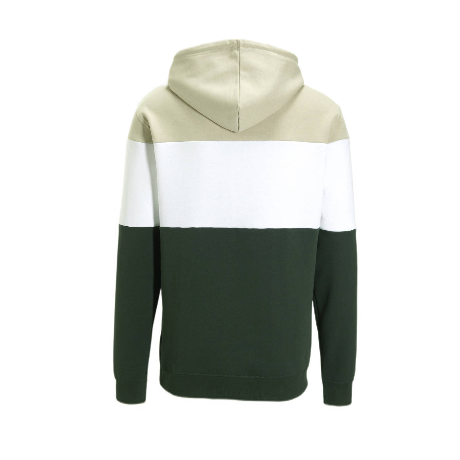 ONLY & SONS hoodie ONSBAS met logo groen