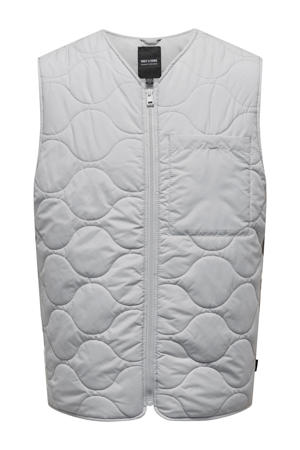 quilted bodywarmer ONSART pearl blue
