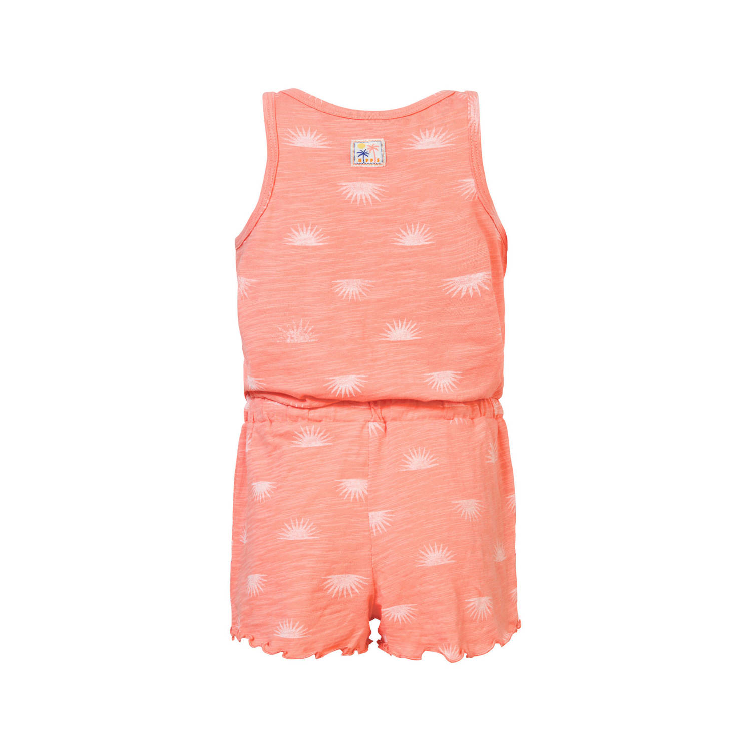 Noppies playsuit Eski met all over print roze