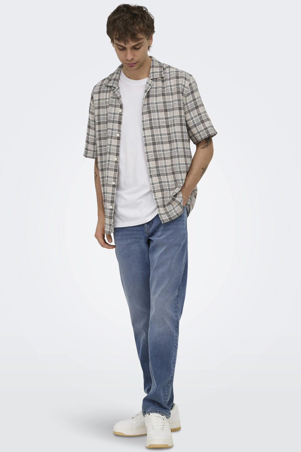 ONLY & SONS slim fit jeans ONSLOOM light blue denim