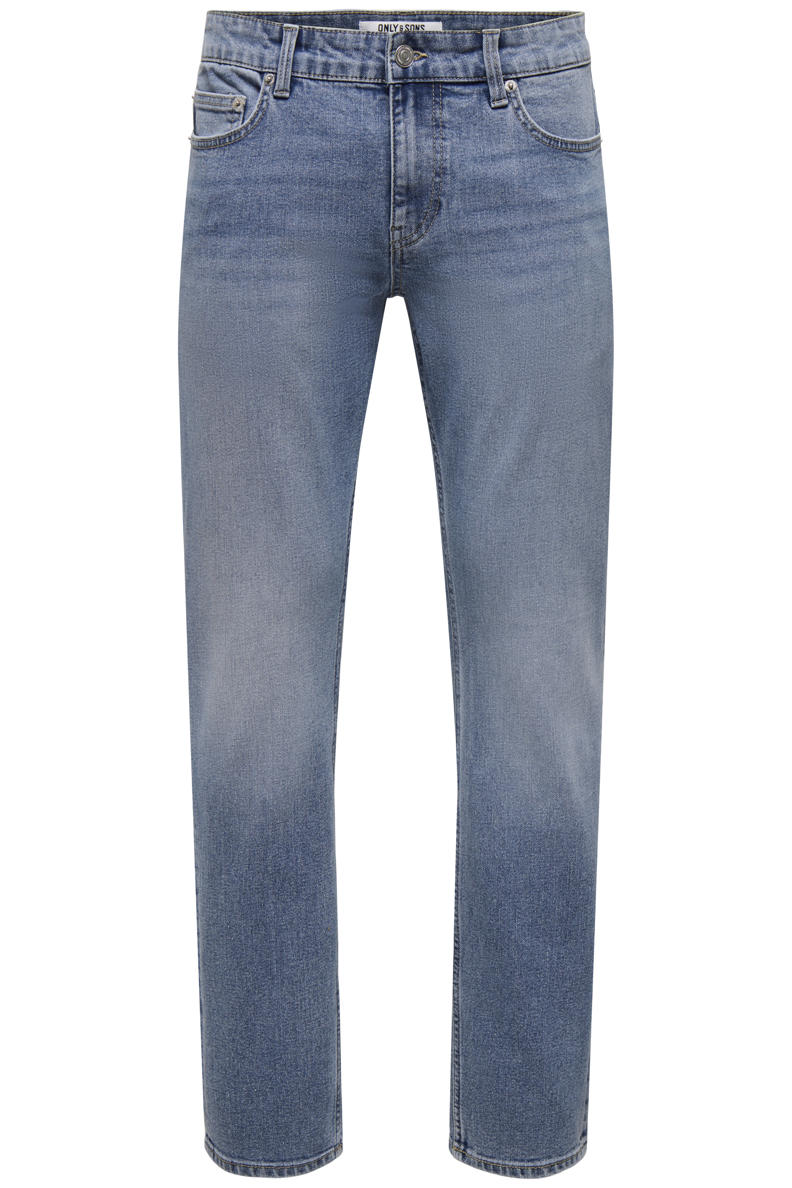 ONLY & SONS Slim Fit Jeans ONSLOOM Slim Fit Jeans, zwart denim, 33W / 34L