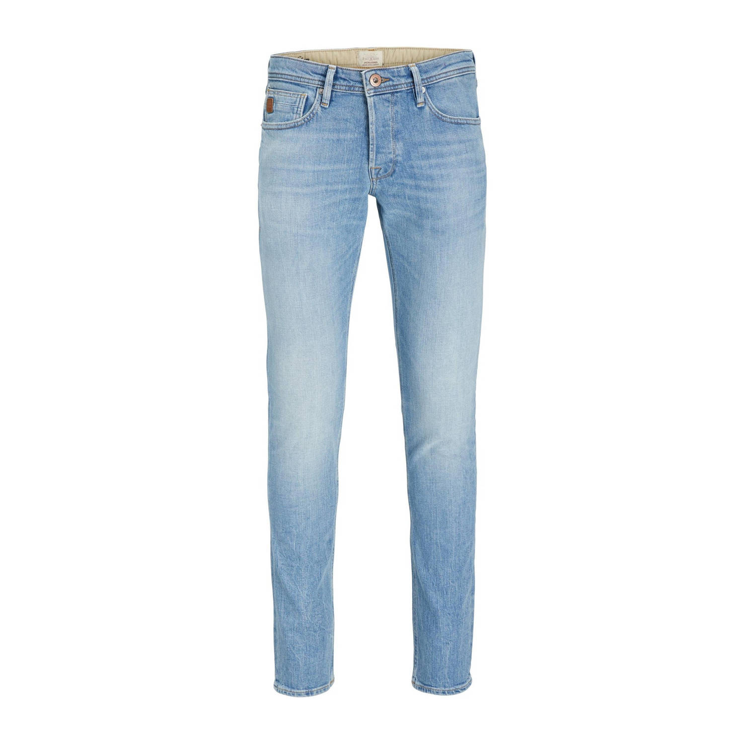 JACK & JONES JEANS INTELLIGENCE slim fit jeans JJIGLENN 422 blue denim