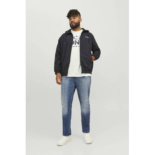 JACK & JONES PLUS SIZE tussenjas zwart afbeelding