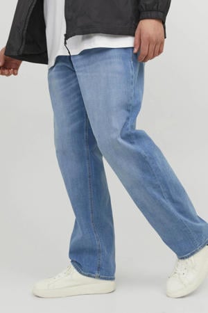 tapered fit jeans JJIMIKE Plus Size blue denim