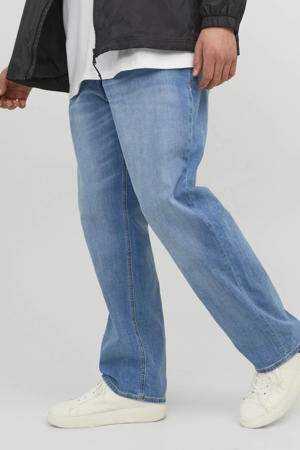 tapered fit jeans JJIMIKE Plus Size blue denim