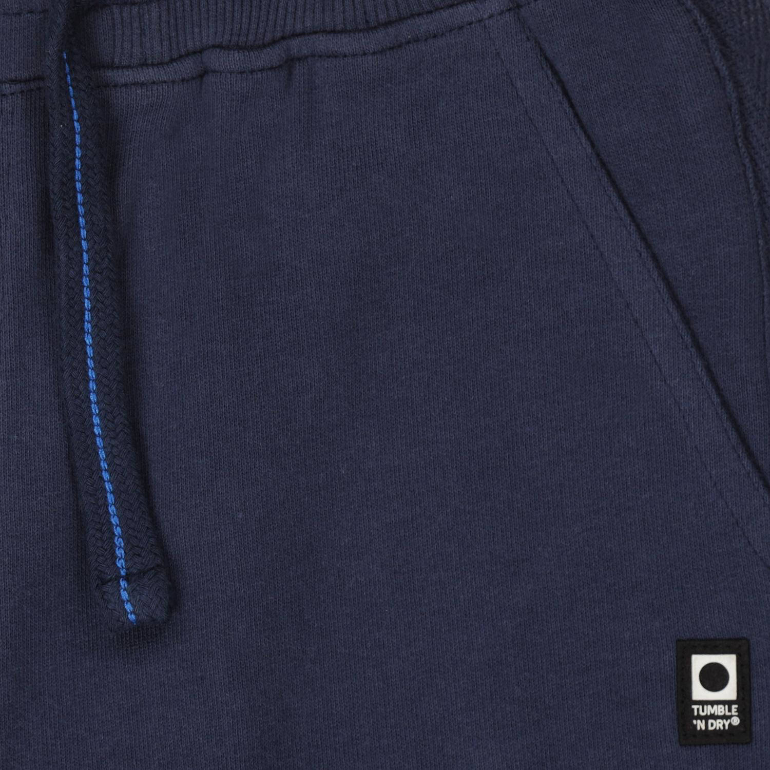 Tumble 'n Dry regular fit sweatshort San Rafael navy blauw