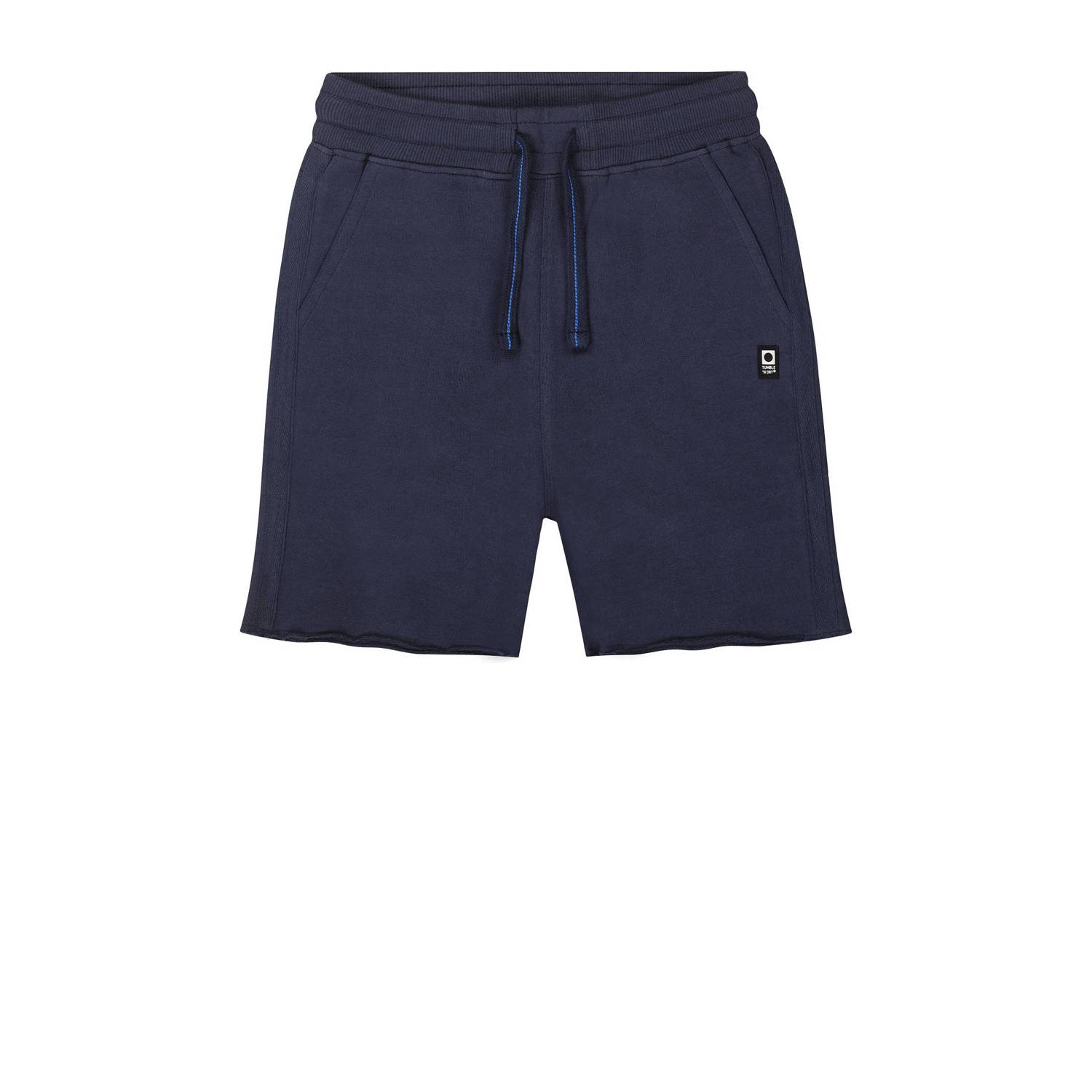 Tumble 'n Dry regular fit sweatshort San Rafael navy blauw Jongens Biologisch katoen 146