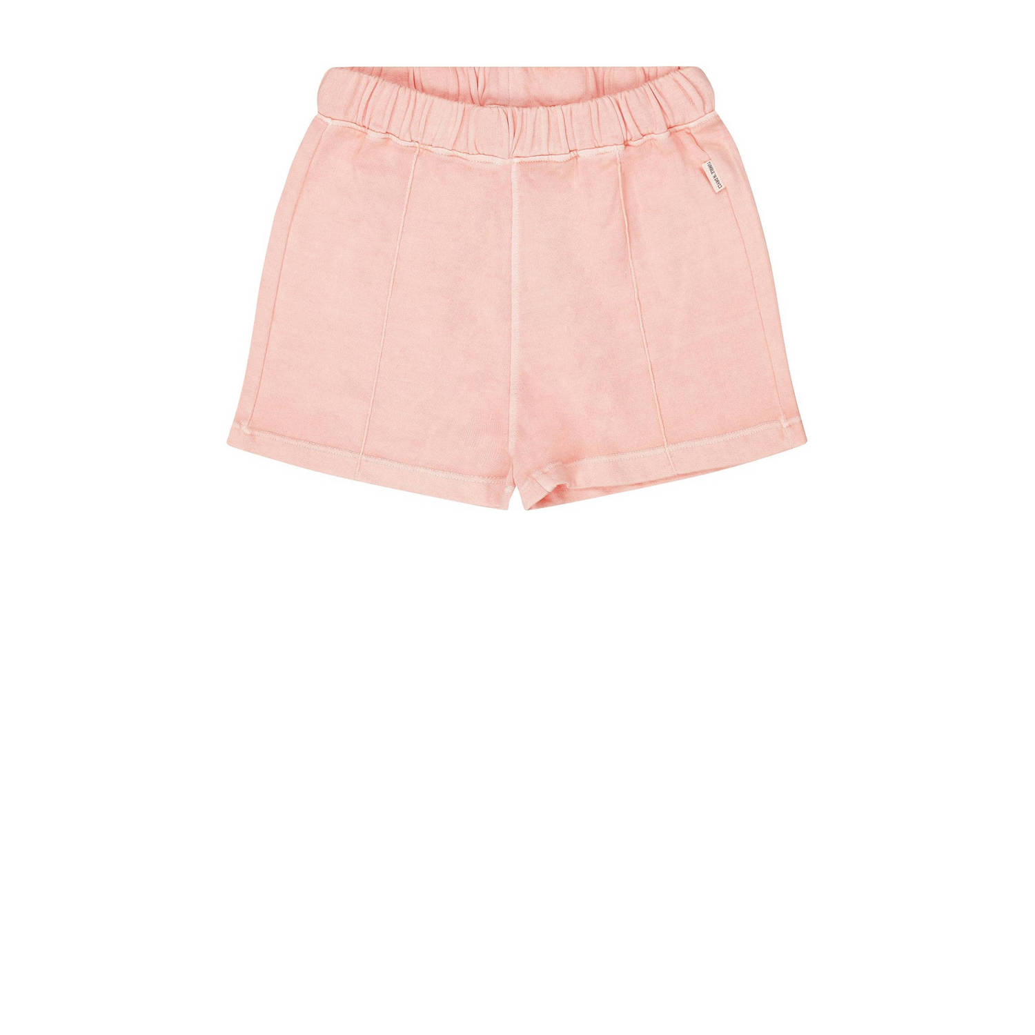 Tumble 'n Dry sweatshort Santa Clara apricot Oranje Meisjes Katoen Effen 116