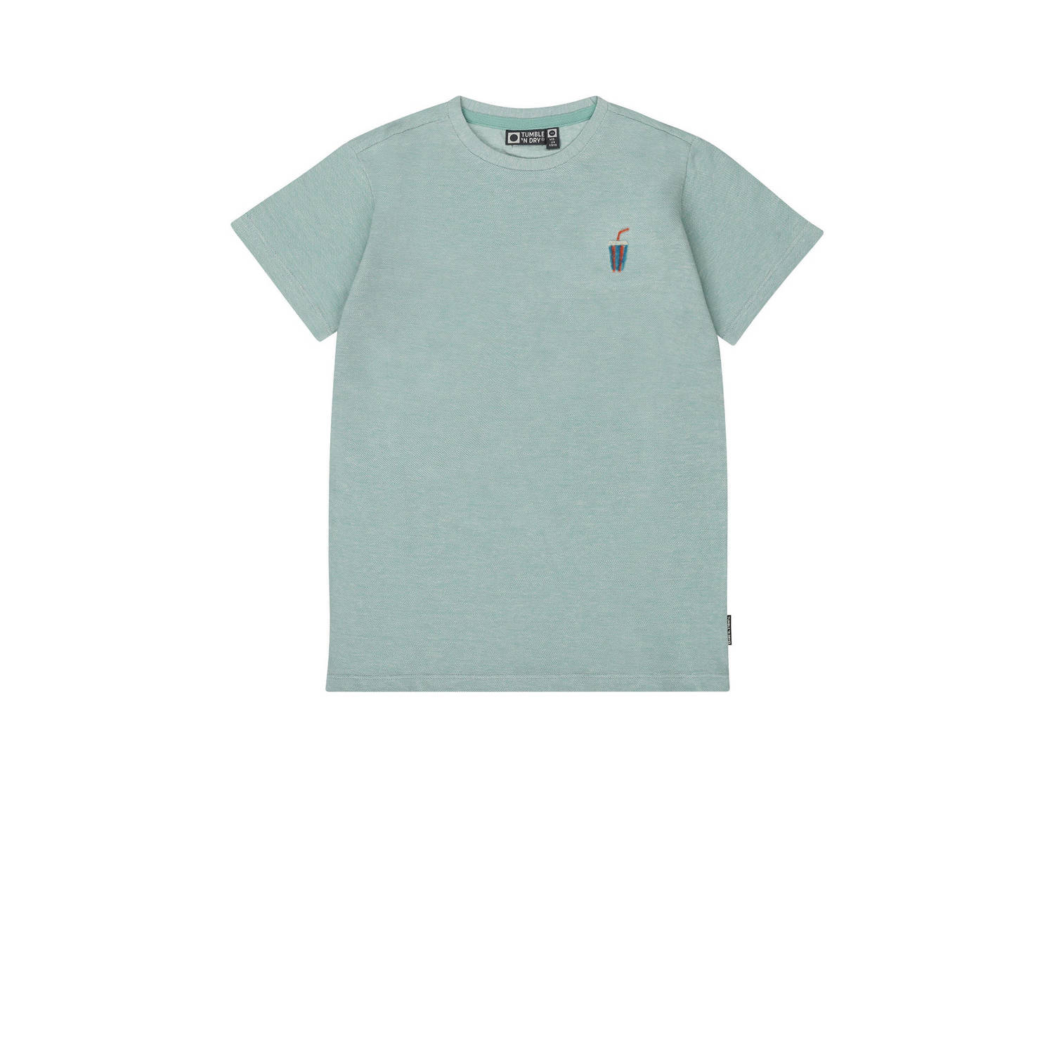 Tumble 'n Dry T-shirt San Clemente mint groen Jongens Katoen Ronde hals 158 164
