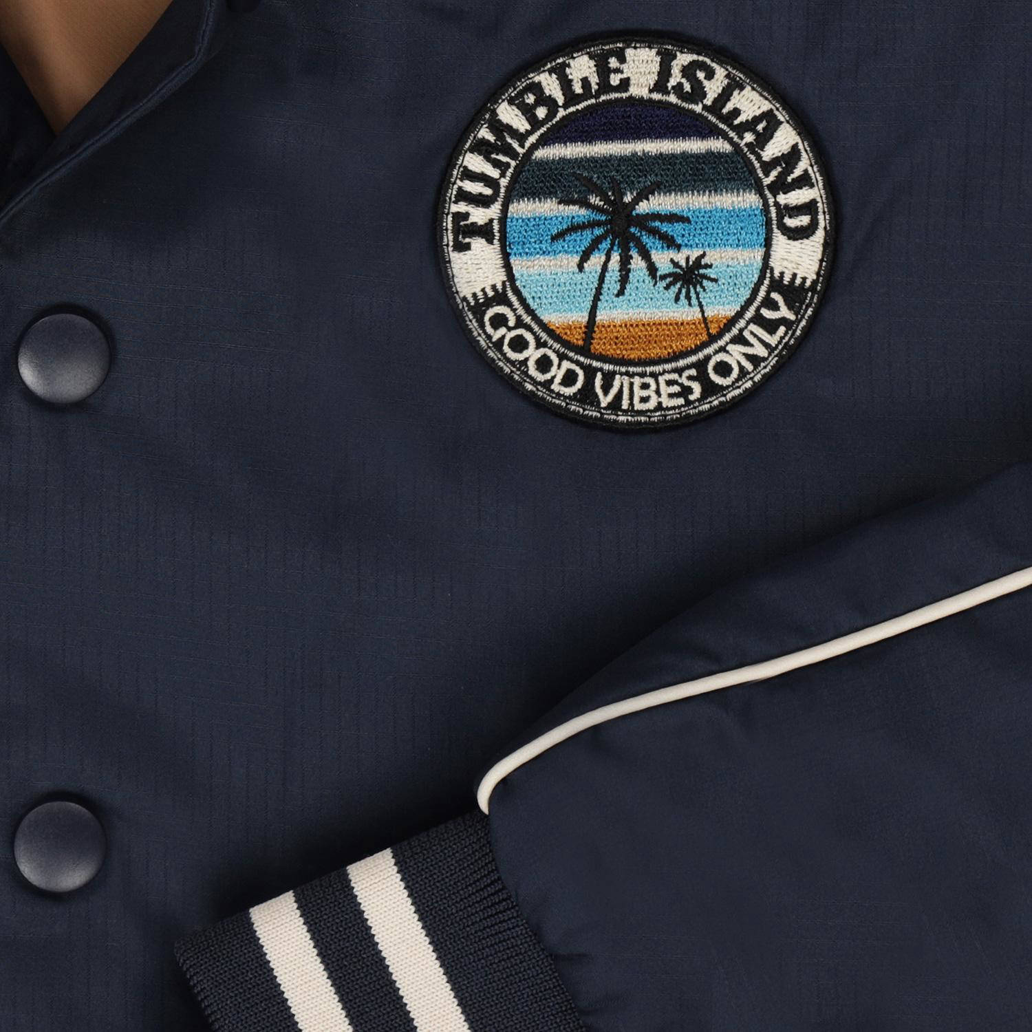Tumble 'n Dry bomberjack zomer Sevan navy blauw