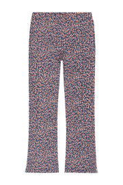 thumbnail: Multikleurige meisjes Tumble 'n Dry flared legging Gabriella color met regular waist, elastische tailleband en panterprint