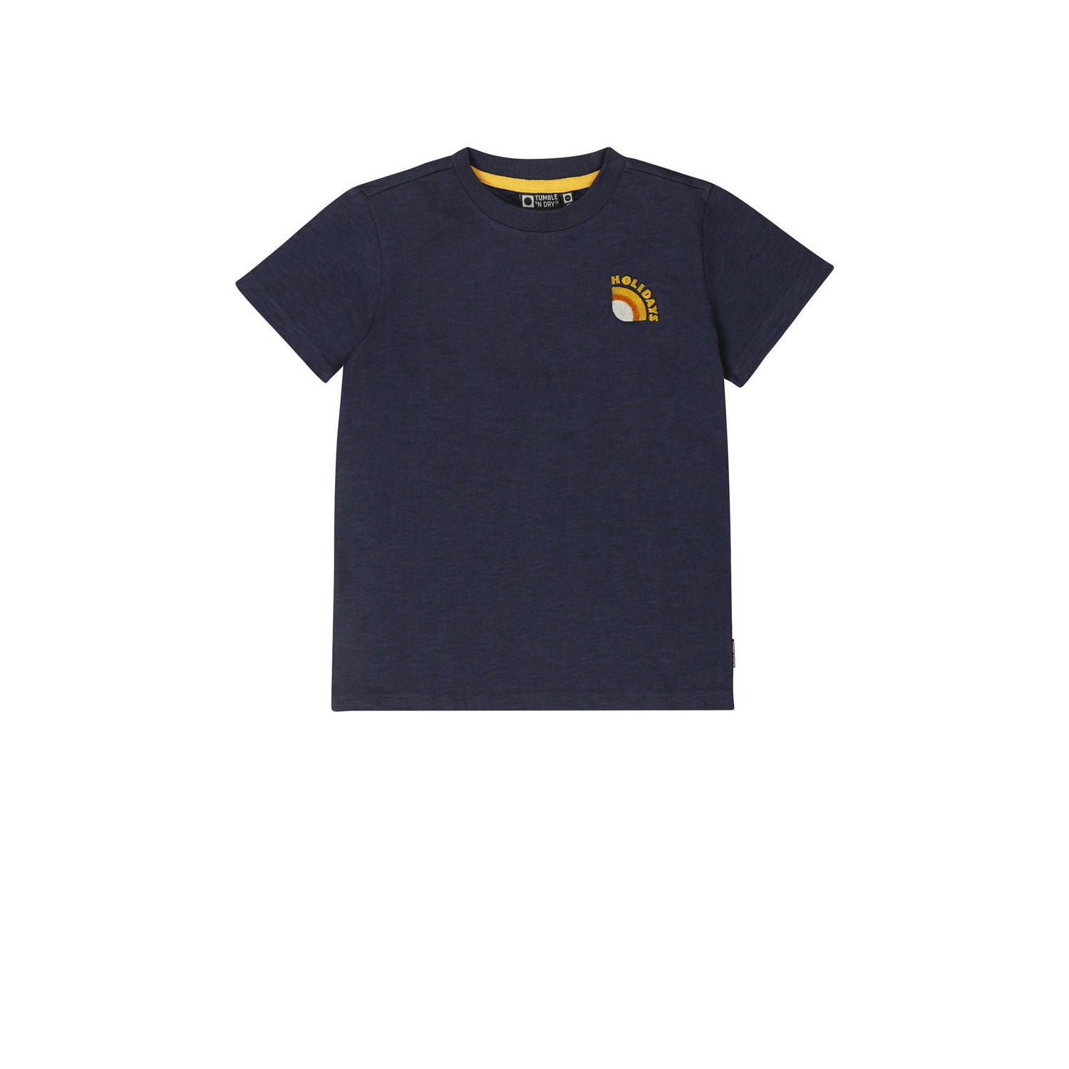 Tumble 'n Dry T-shirt Lucca navy blauw Jongens Katoen Ronde hals Effen 146 152
