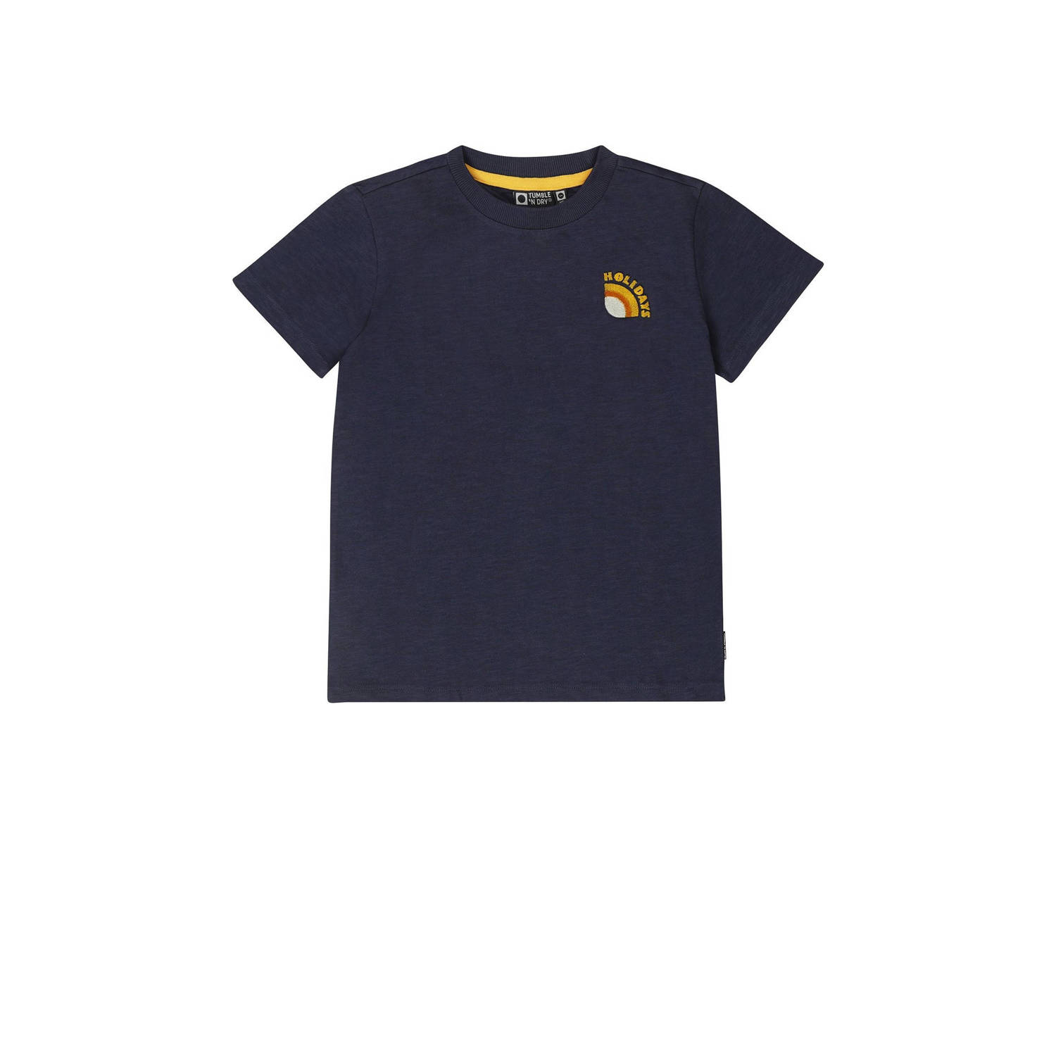 Tumble 'n Dry T-shirt Lucca navy blauw