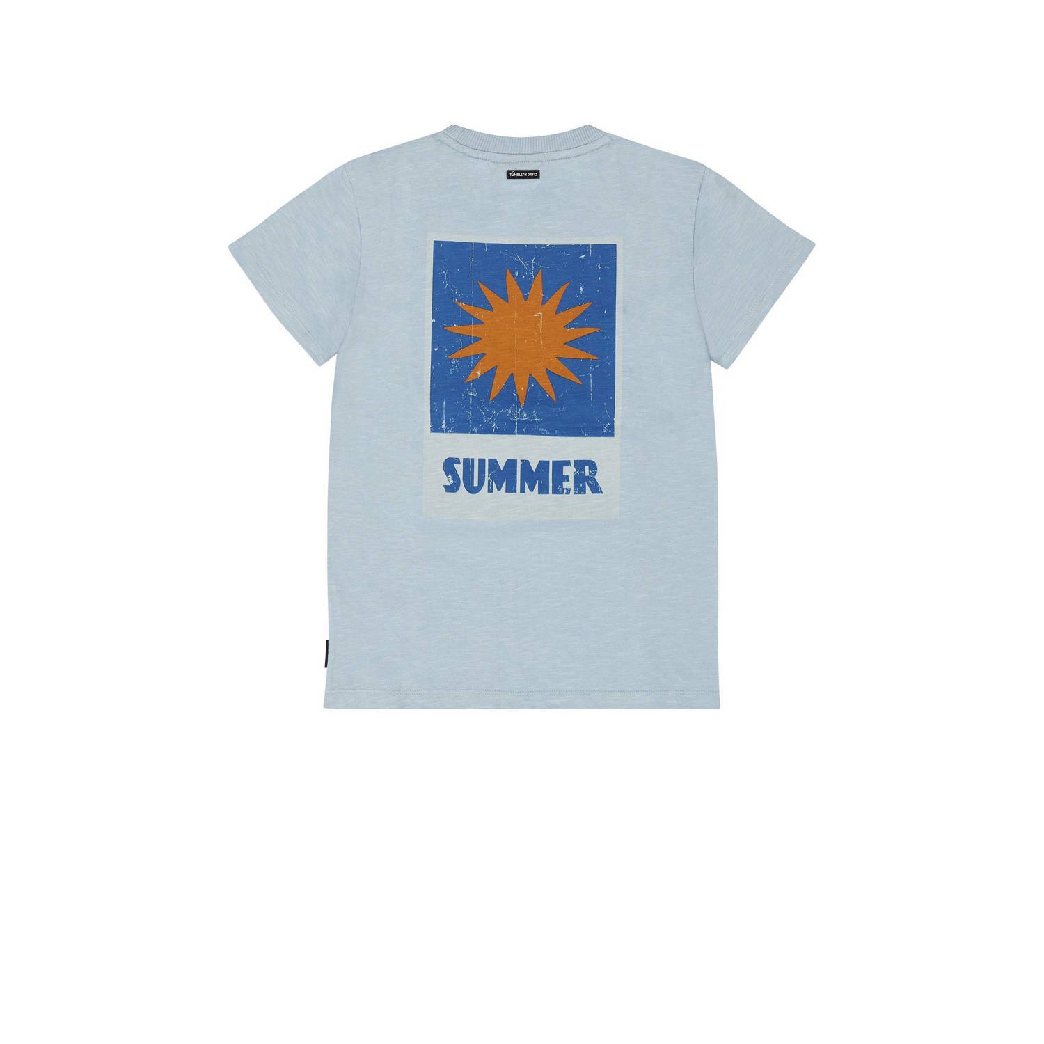 Tumble 'n Dry T-shirt Lucca grijsblauw