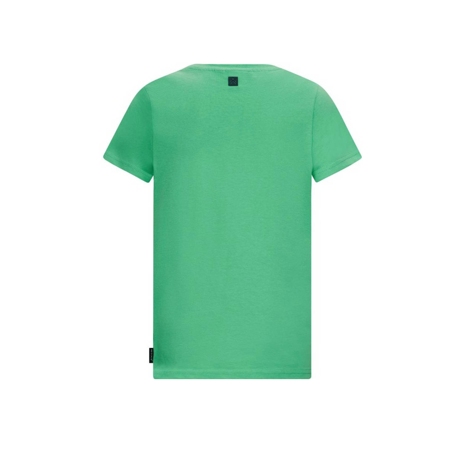 Retour Jeans T-shirt Victor met printopdruk frisgroen