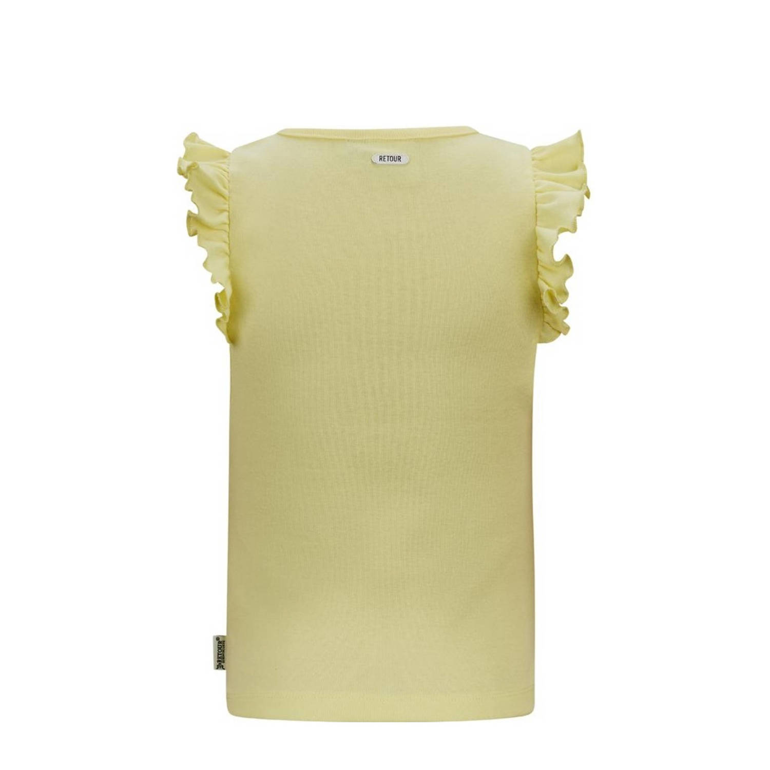 Retour Jeans T-shirt Lorient lichtgeel