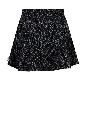 rok Valence met all over print zwart/wit