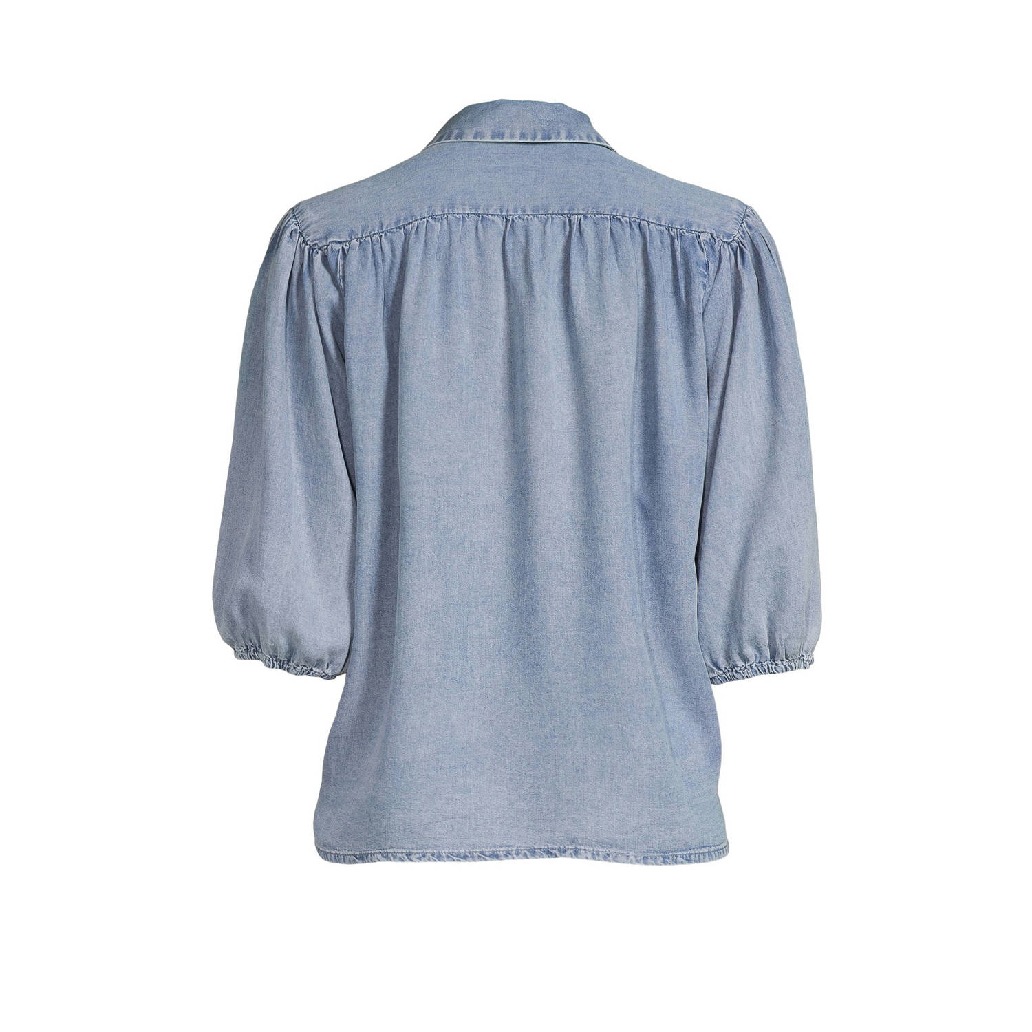 Moscow blouse medium blue denim