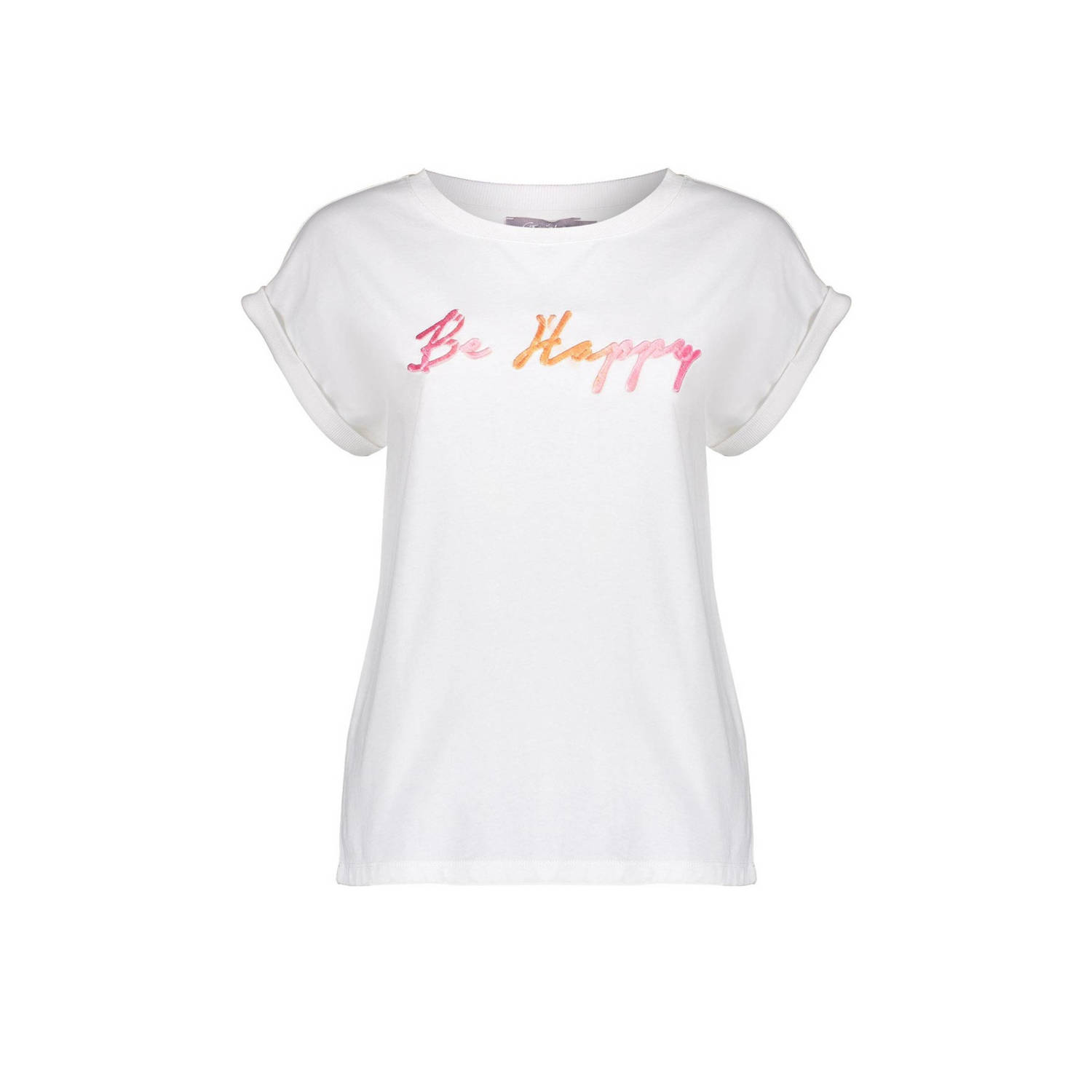 Geisha T-shirt 42101-41 Beige Dames