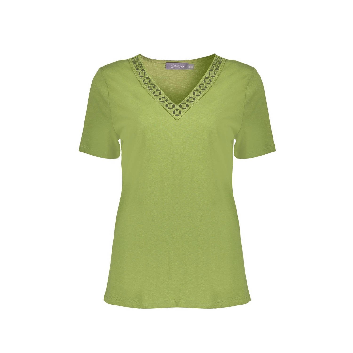 Geisha T-shirt groen