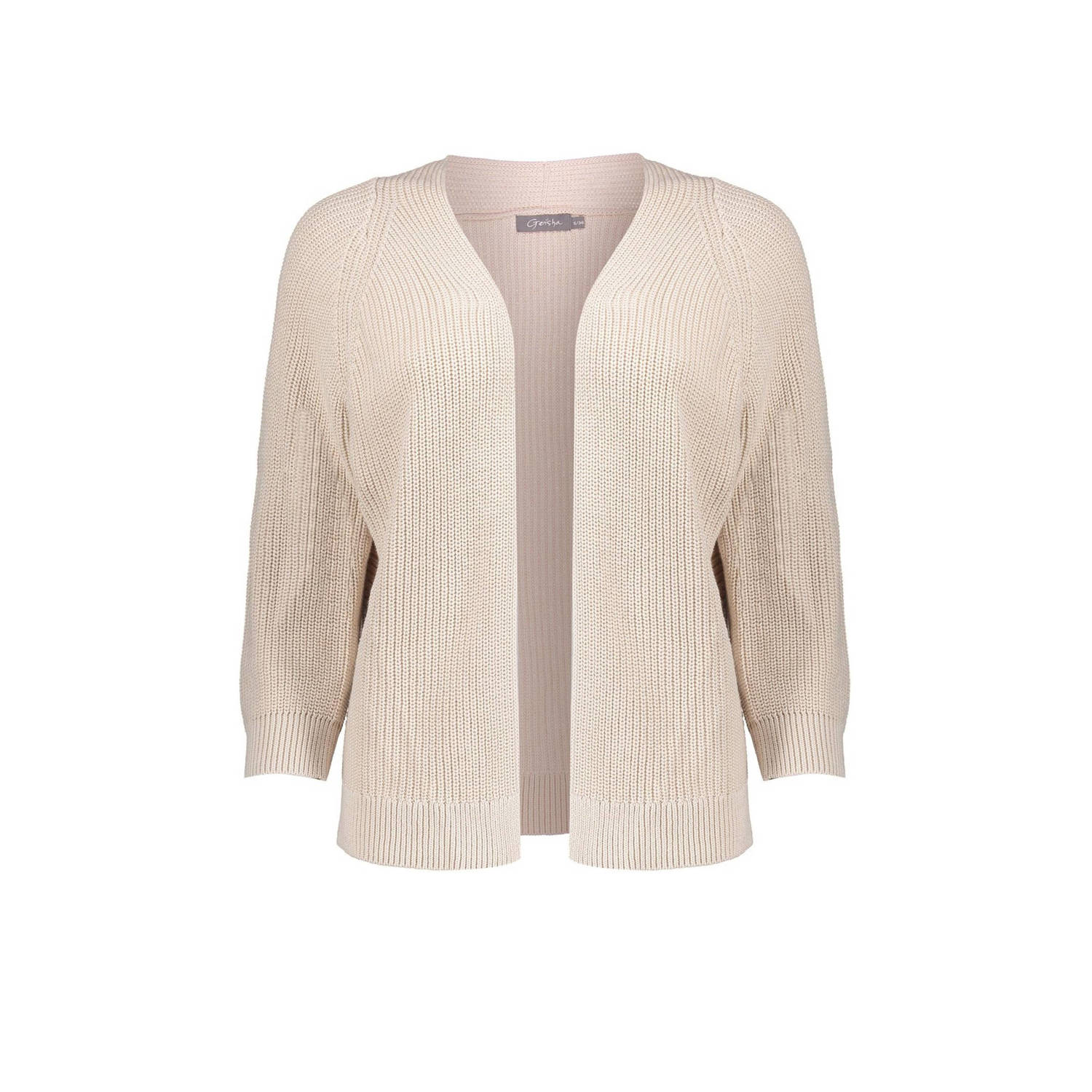 Geisha Basis Cardigan Vest Beige Dames