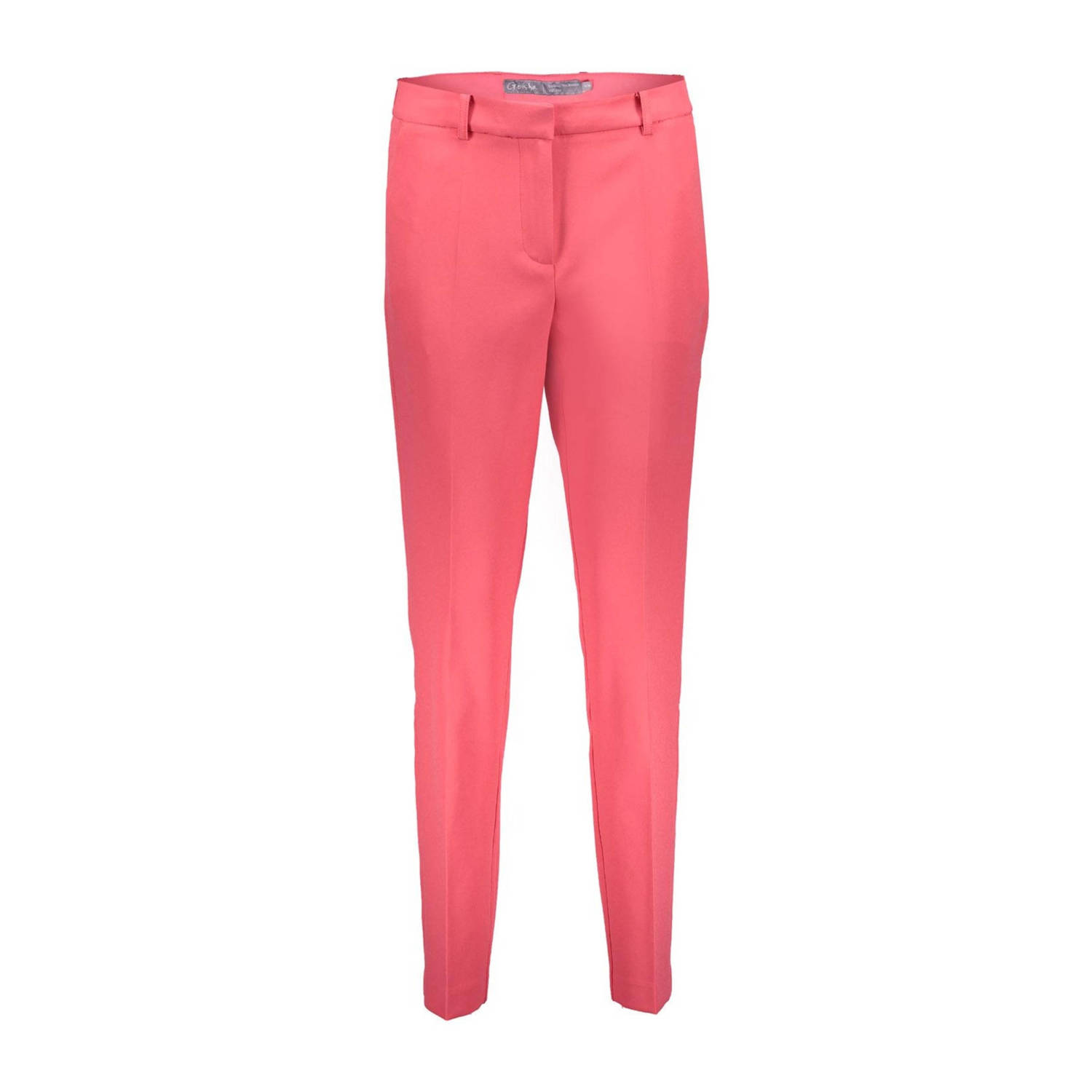 Geisha regular fit pantalon roze