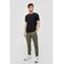 QS regular fit T-shirt zwart