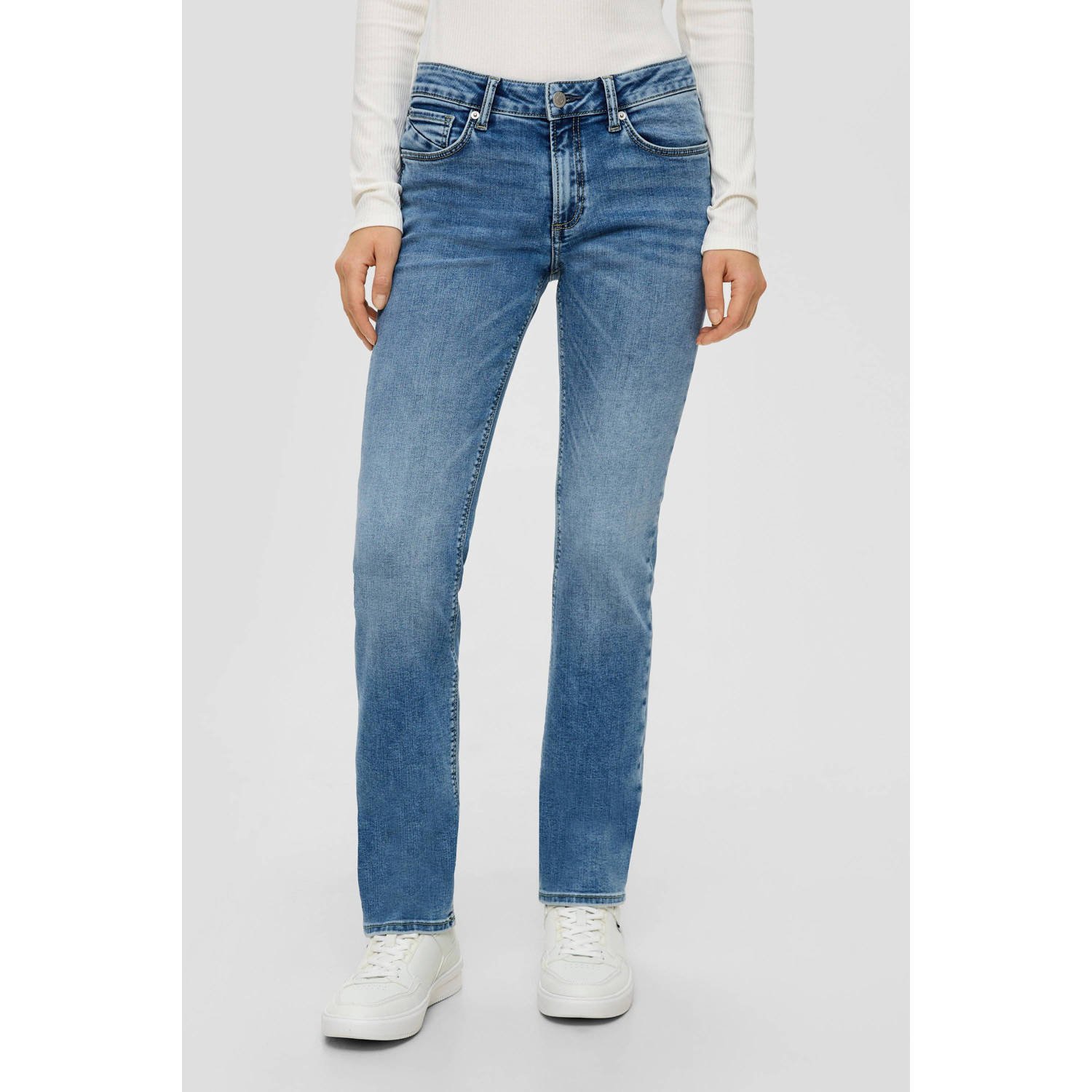 Q S designed by 5-pocket jeans Catie met stretchaandeel