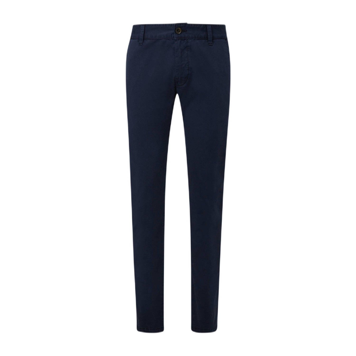 Q S by s.Oliver slim fit chino marine