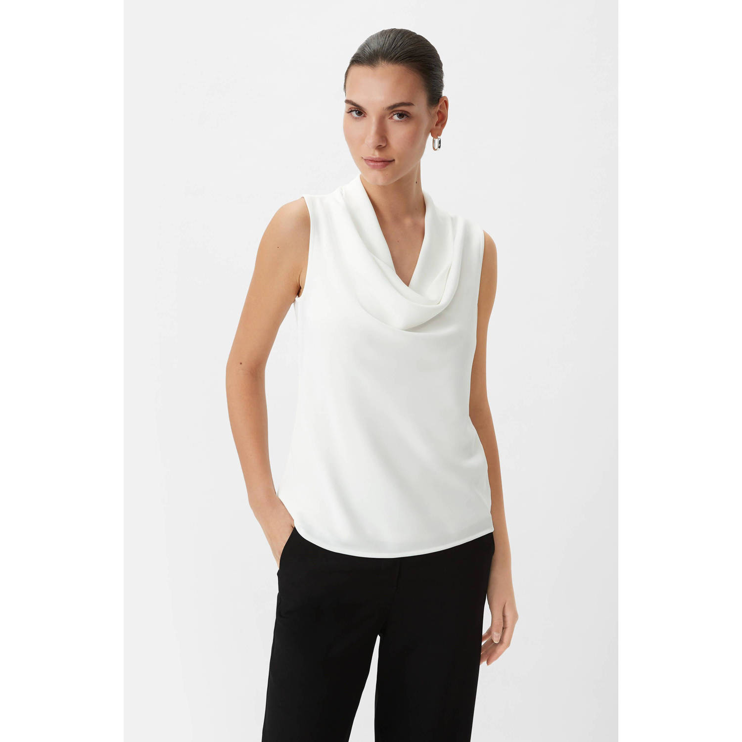 comma top 95% viscose 5% elastaan