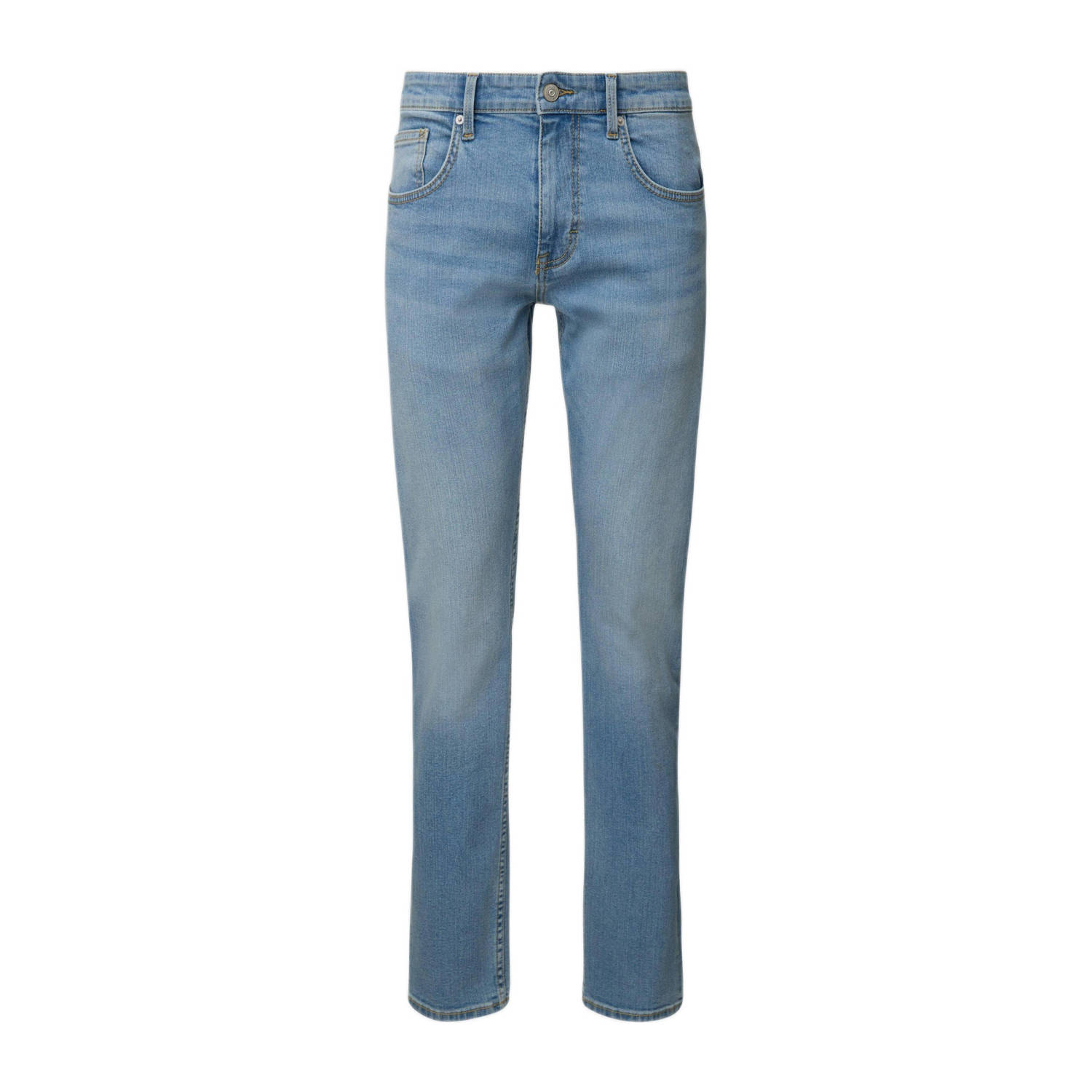 Q S by s.Oliver slim fit jeans lichtblauw